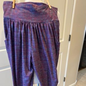 EUC super soft, Prana capri joggers.